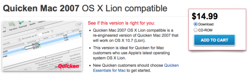 Quicken For Mac 2007 For Lion